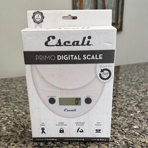 Escali Primo Digital Scale NEW